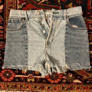 PacSun High Rise Icon Jean Shorts Sz 26